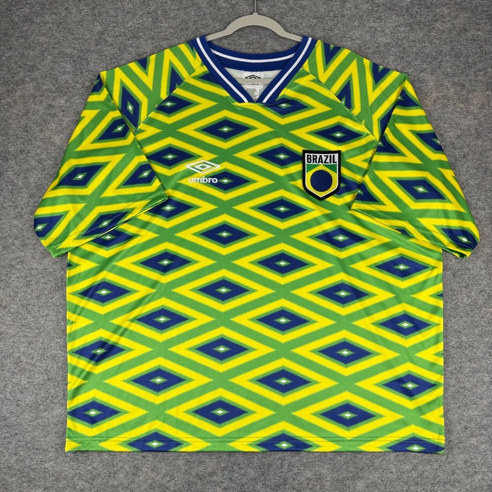 Umbro Brazil Soccer Jersey Polyester Mens XL